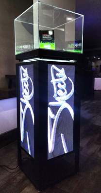 LED Countertop Branding